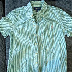 Ralph Lauren Boys Button Up Size 8